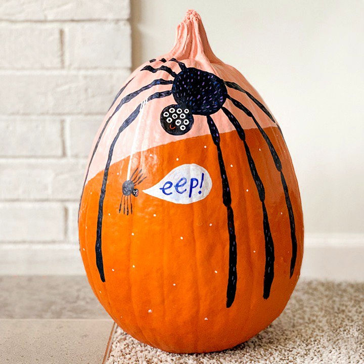 50 No Carve Pumpkin Decorating Ideas Easy To Do - The Beauty Dojo