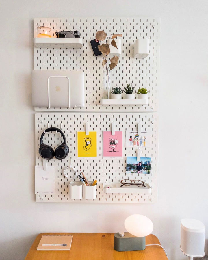 25 Best Ikea Pegboard Ideas And Hacks To Diy - The Beauty Dojo